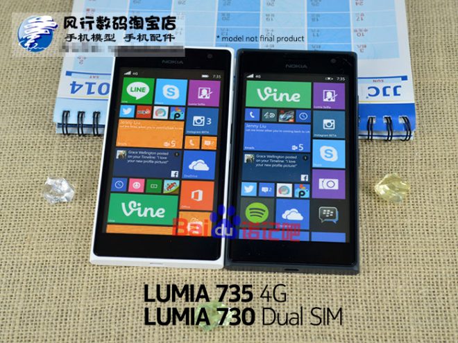 Nokia Lumia 730 ve 735