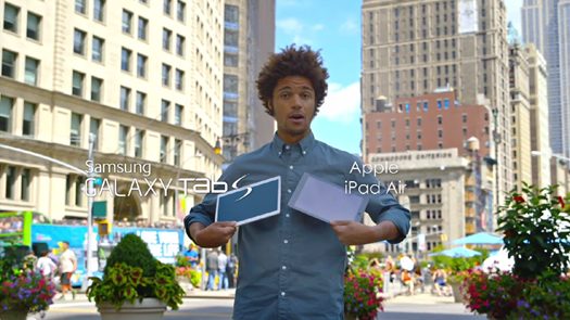 samsung galaxy tab s reklam