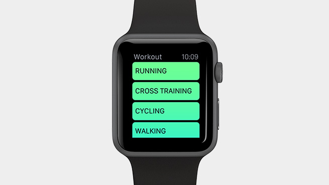 apple watch-run