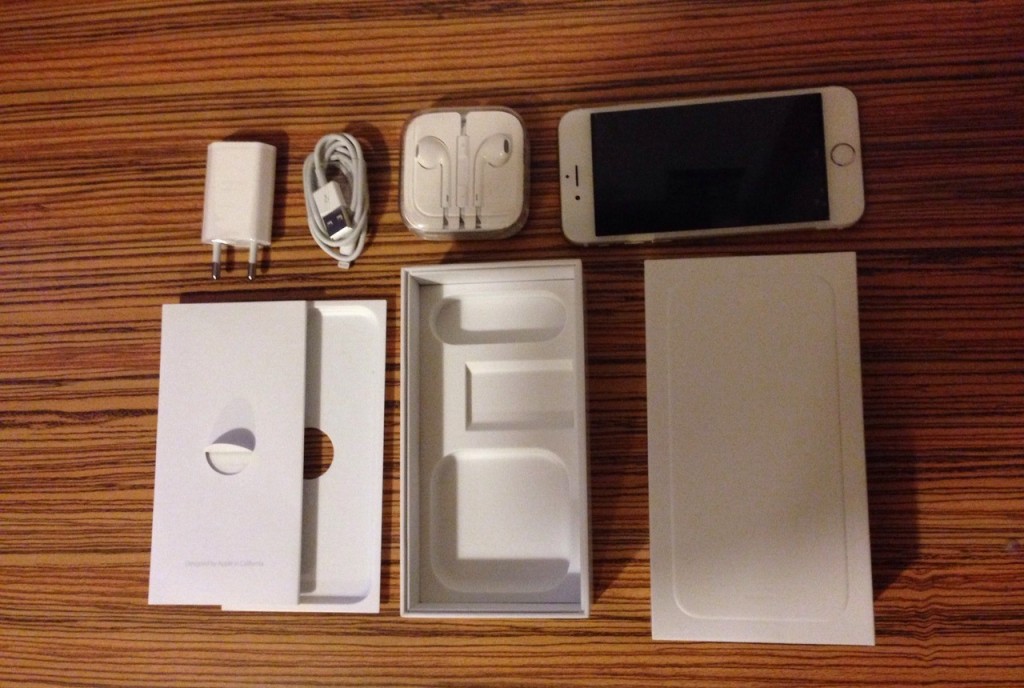 iPhone 6 Paket içeriği