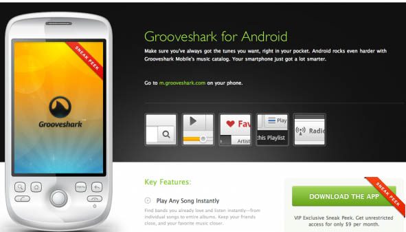 android-grooveshark