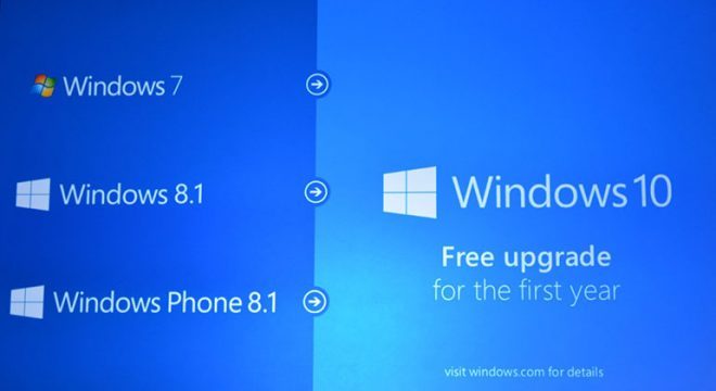Windows 10a ücretsiz geçiş