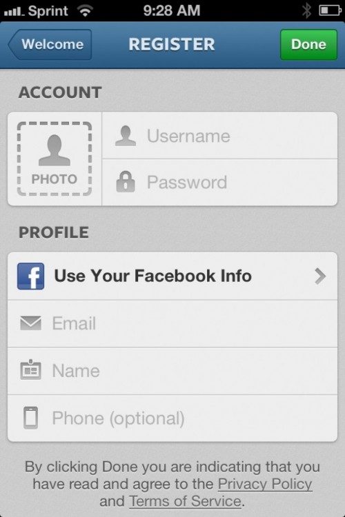 instagram kaydolma