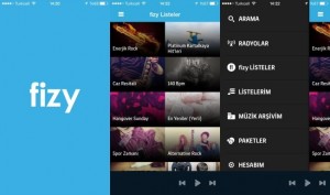 Fizy çalma listeleri Turkcell2de