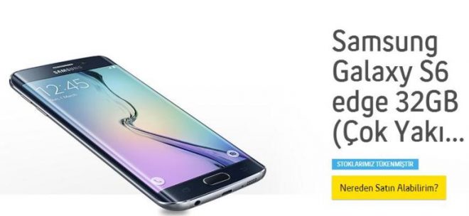 galaxy s6 edge turkcell