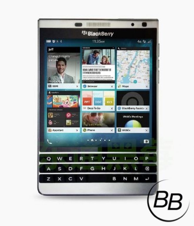 Global Konferansda ben buradayım diyen BlackBerry telefonunu duyurdu.