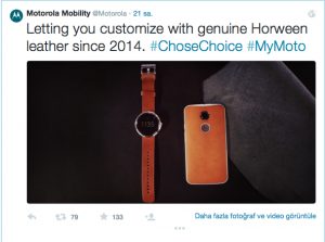 LG G4'ün tanıtımının ardından Motorola'dan LG'ye sataşma geldi. 