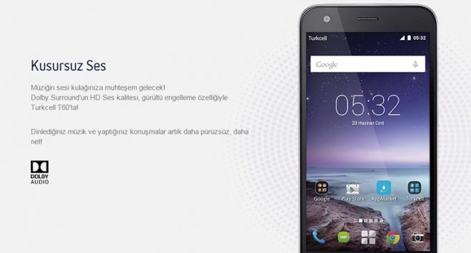 TURKCELL T60 kusursuz ses