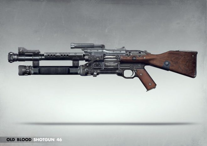 Wolfenstein The Old Blood-silah