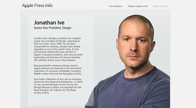 Appleın Baş Tasarımcısı Jonathan Ive Oldu