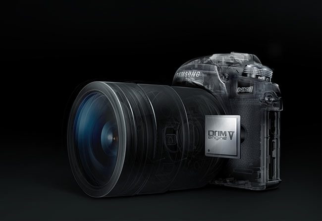 Samsung NX1 fotoğraf makinası karşınızda