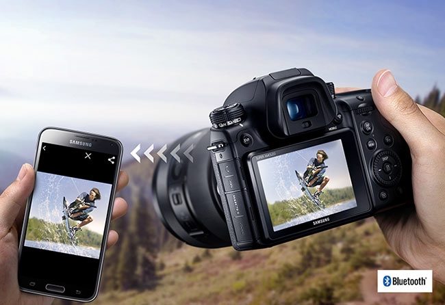 Samsung NX1 fotoğraf makinası karşınızda