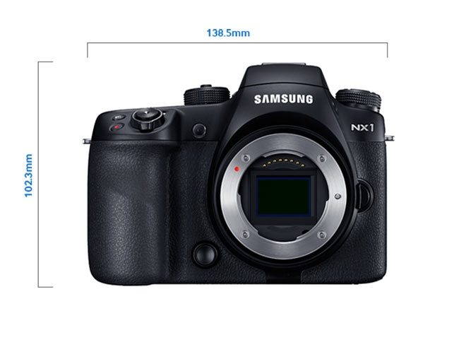 Samsung NX1 fotoğraf makinası karşınızda