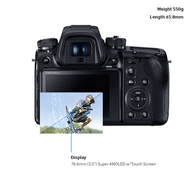 Samsung NX1 fotoğraf makinası karşınızda