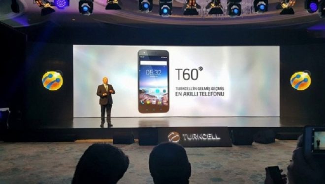 turkcell yeni modeli t60ı tanıtıyor