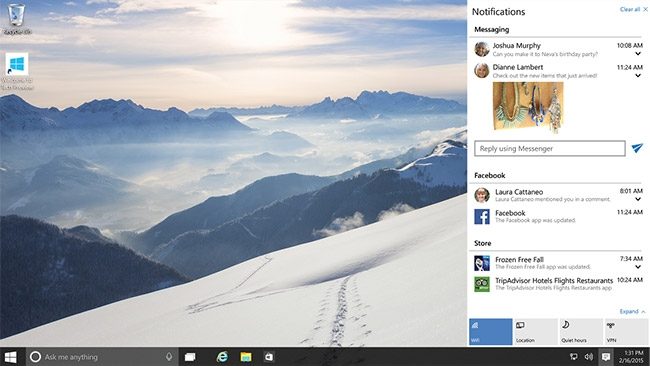 Yeni Nesil Windows 10 Görselleri