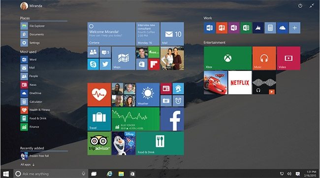 Yeni Nesil Windows 10 Görselleri