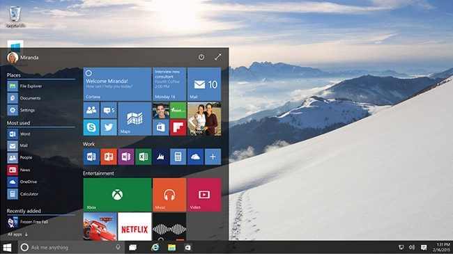 Yeni Nesil Windows 10 Görselleri