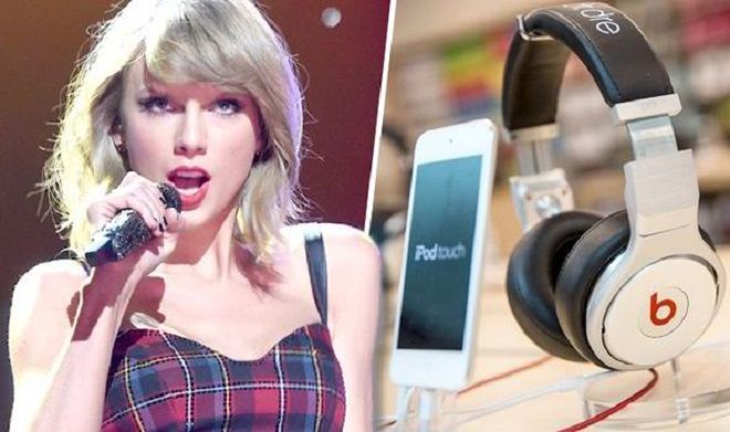 Taylor Swift-online müziğe karşı