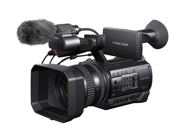 Sony'nin yeni NXCAM profesyonel kamerası görücüye çıktı