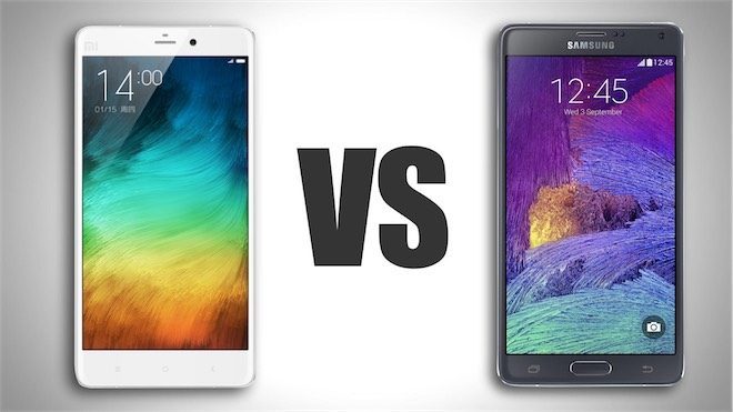 Xiamo Mi Note ve Galaxy Note 4