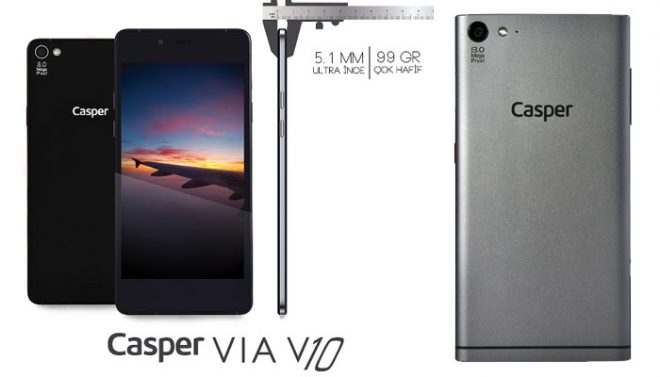 Casper VIA V10 telefon özellikleri