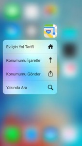 ios 9 harita