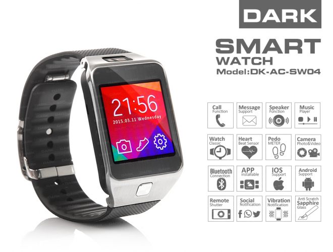 Dark Smart Watch SW04