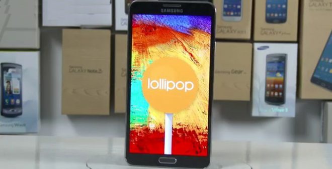 Galaxy Note 3 Neoya Lollipop Geldi !