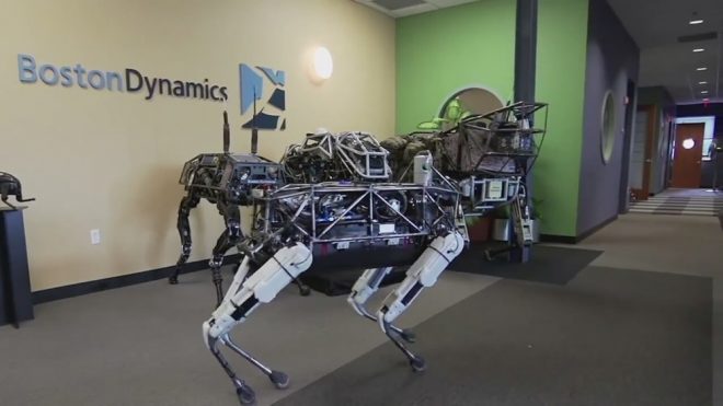 Googleın Robot Köpeği Dışarı Çıktı