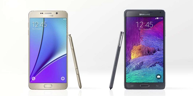 Samsung-Galaxy-Note-5-vs-Note-4 farklar