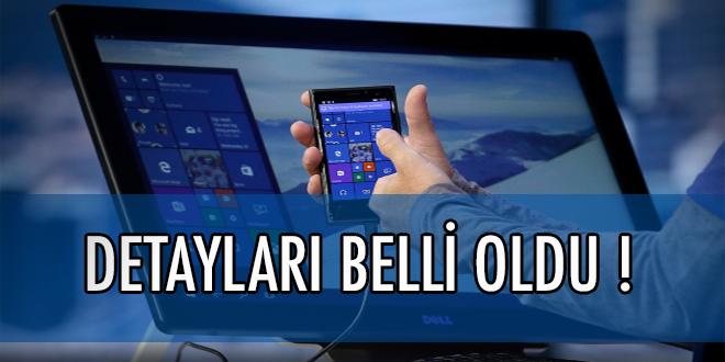 Windows 10 Continuum’un Detayları Ortaya Çıktı