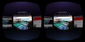 GearVR samsung Internet