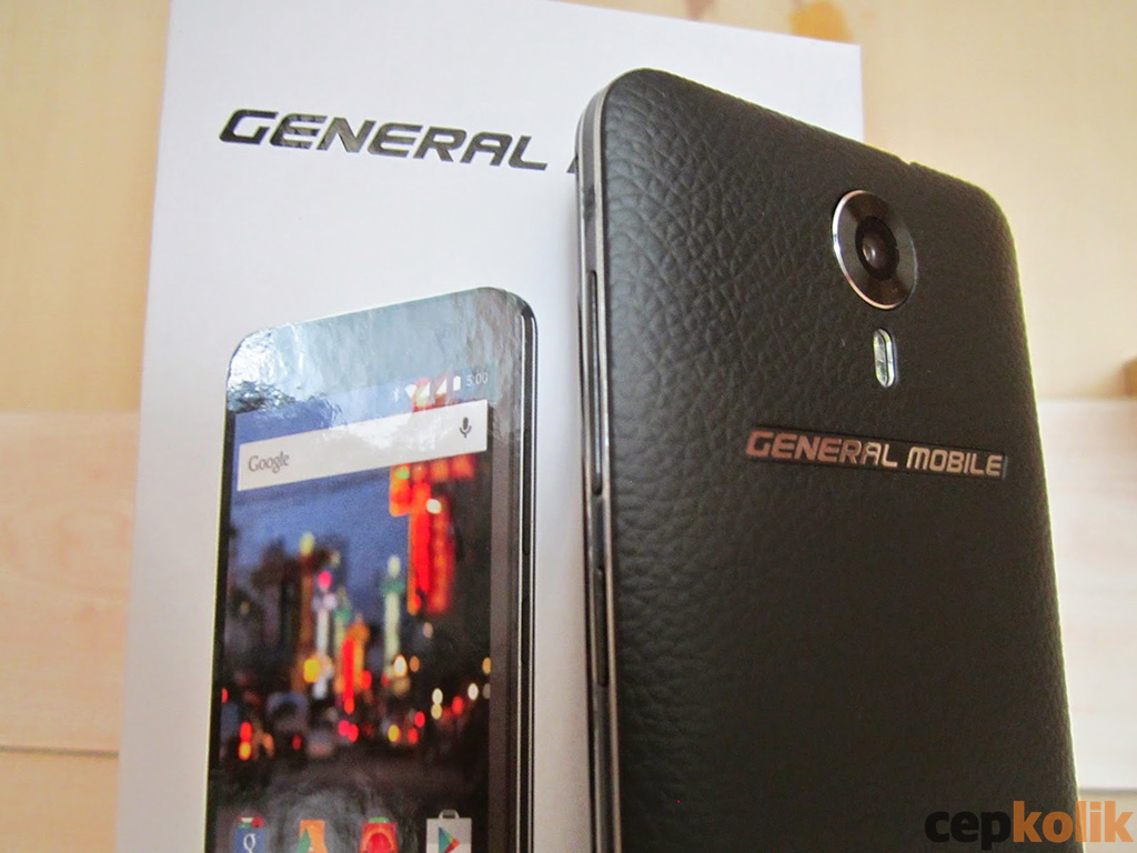 General Mobile 4G kapak