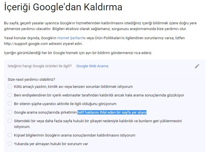 Google Korsan İçerik Rakamlarını Açıkladı