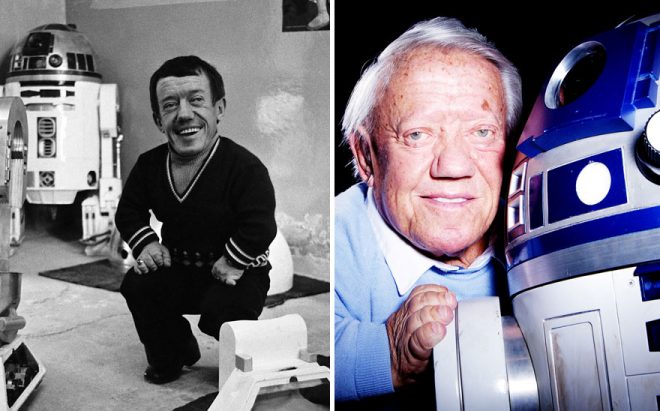 Kenny Baker ve R2-D2, 1977 - 2015