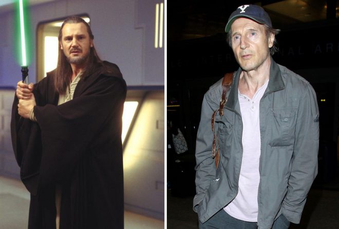 Liam Neeson ve Qui-Gon Jinn, 1999 - 2015