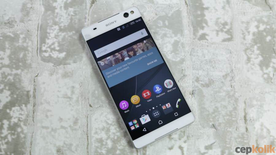 Xperia C5 Ultra ön