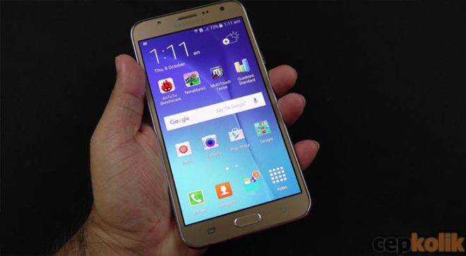 galaxy j7 ekran