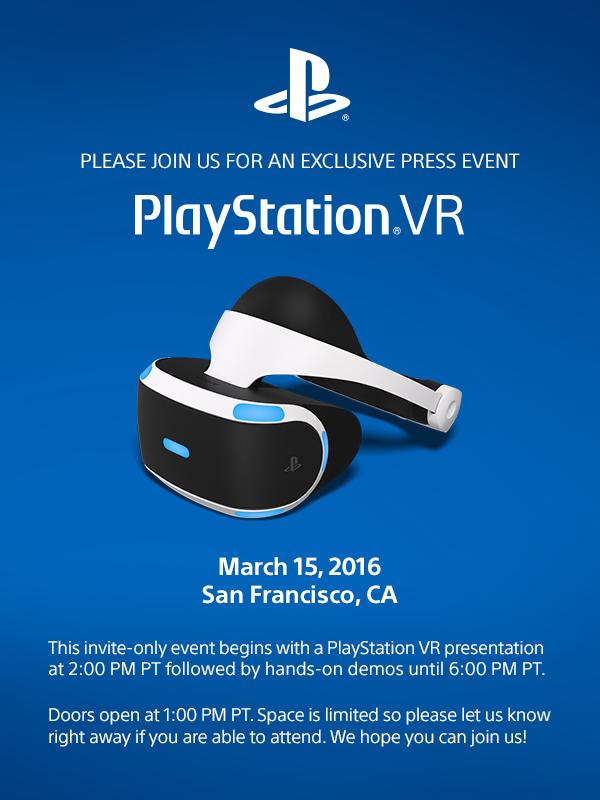 PlayStation VR Etkinlik Tarihi Belli Oldu!