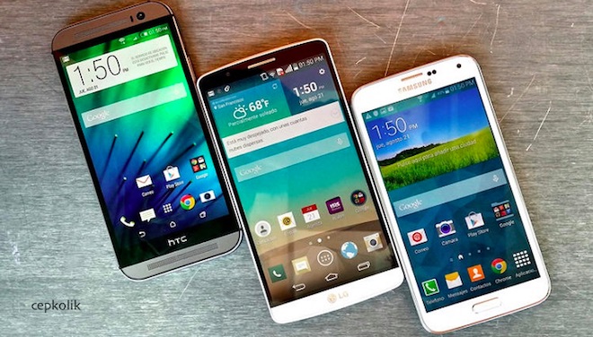 Samsung Galaxy S7 Vs LG G5 Vs HTC One M10