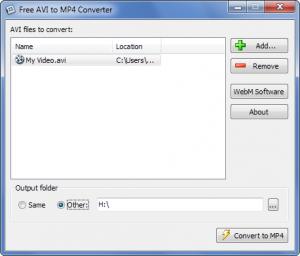 free-avi-to-mp4-converter