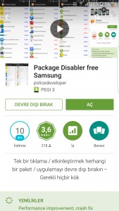 Package Disabler