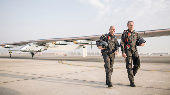 Solar Impulse 2 pilotları