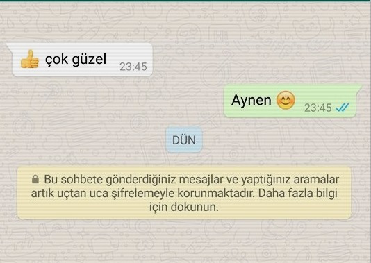 WhatsApp Uçtan Uca Şifreleme Aktif Oldu!