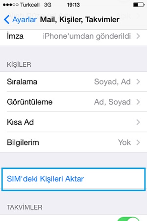 iPhone Sim Kart Numaraları Nasıl Aktarılır?