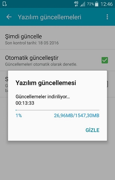 Note 4 Android 6.0.1 Güncellemesi Geldi!