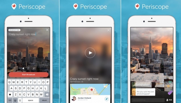 Periscope Yeni Özelliklerini Tanıttı!