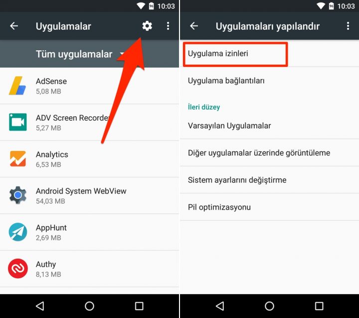 android-6-0-marshmallow uygulama izinleri