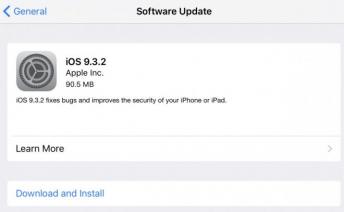 9.7 inç iPad Pro iOS 9.3.2 Yayınlandı!